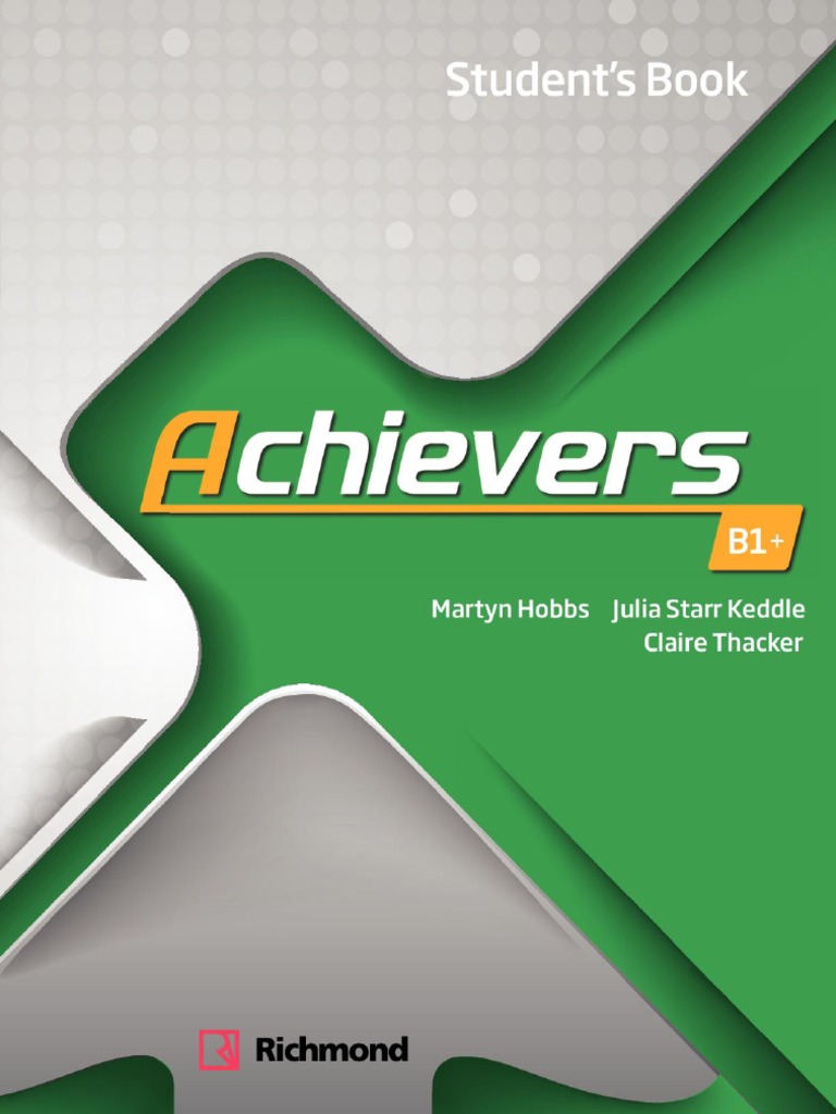 Achievers b1+ Student Book PDF