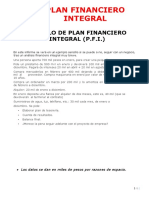 Plan Financiero