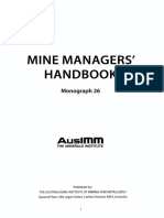 Mine Managers' Handbook Guide to Operations, Safety, Environment and Leadership