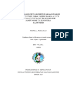 HUBUNGAN DUKUNGAN KELUARGA DENGAN TINGKAT STRES