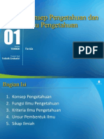 Modul 1 Konsep Pengetahuan Dan Ilmu Pengetahuan