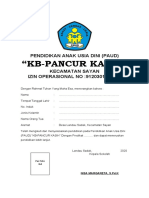 PAUD KB-PANCUR KASIH IZIN NO 9120301611091
