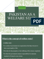 Pakistan As Welfare State