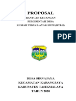 Contoh Proposal RTLH 2019