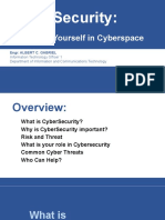 Cybersecurity:: Protecting Yourself in Cyberspace