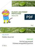 Prinsip Dan Filosofi Penyuluhan Pertanian