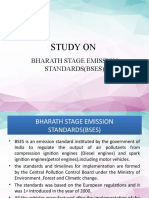 Study On: Bharath Stage Emission Standards (Bses)