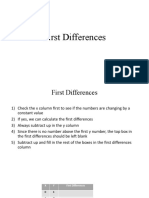 First Differences MFM2PV