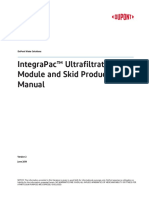 IntegraPac™ Ultrafiltration Module and Skid Product Manual