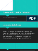 Taxonomía de Sistemas