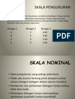 SKALA PENGUKURAN DAN TIPE DATA