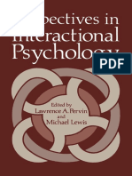 Lawrence A. Pervin, Michael Lewis (Auth.), Lawrence A. Pervin, Michael Lewis (Eds.) - Perspectives in Interactional Psychology-Springer US (1978)