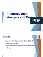Analysis and Design of Object-Oriented Systems