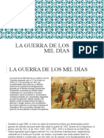 La Guerra de Los Mil Días