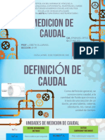 Medición de Caudal