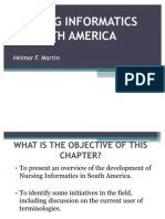 Nursing Informatics in South America