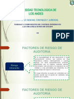 SEMANA 10 Riesgo Inherente y Control