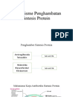 Mekanisme Penghambatan Sintesis Protein