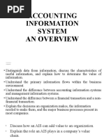 Accounting Information System: Chapter One