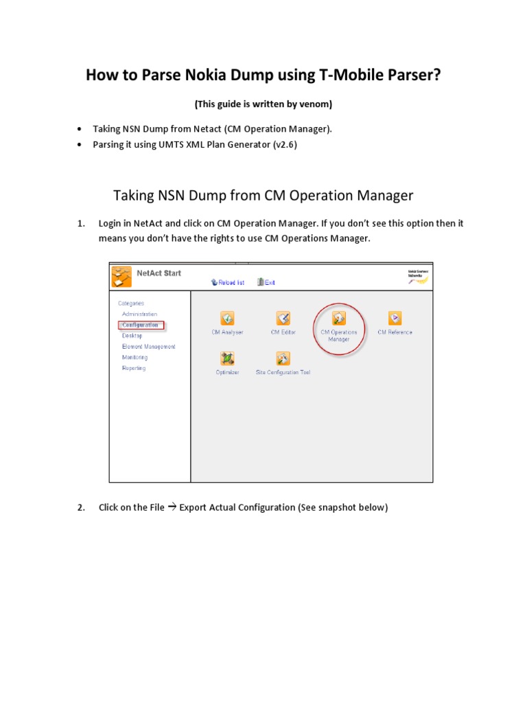 Fdocuments - in How To Parse Nokia Dump | PDF