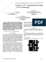 Proposed Framework For V2V Communication Using Li-Fi Technology