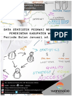 Buku Data Statistik PNS Kab. Wonosobo Semester I TH 2018