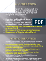 Form generation through conceptual design