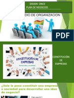 11.- SESION 11 ESTUDIO DE ORGANIZACION