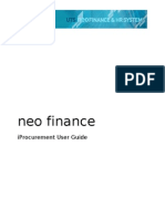 Neo Finance: Iprocurement User Guide