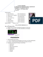 Activity Report - Mutiara Cyesa Prasasti Ngandoh