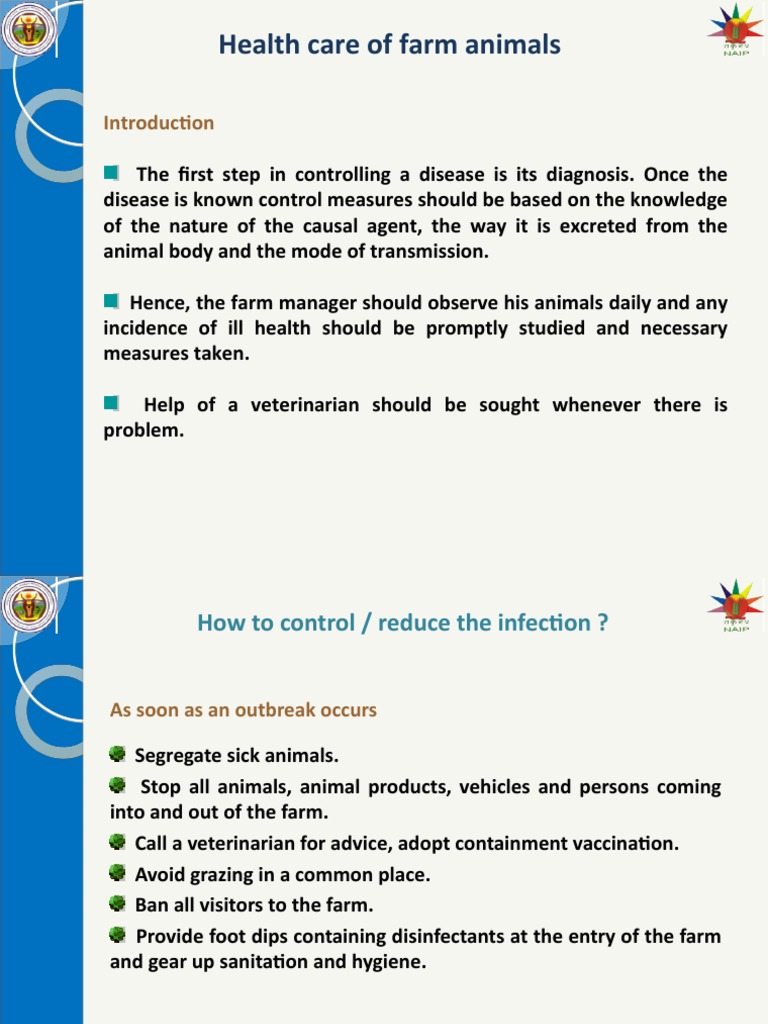 Health Care of Farm Animals | PDF | Immunity (Medical) | Vaccines