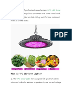 8.what Is UFO LED Grow Lights