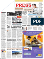 Free Press Mumbai Edition 16 Mar 2021 Page 1