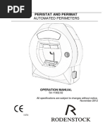 Rodenstock Peristat - Perimat User Manual