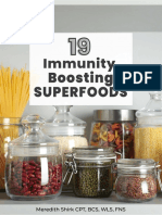 19 Immune Building Super Foods