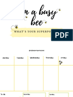 I'm A Busy Bee: What'S Your Superpower?
