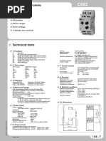 Technical Data: Timers - OCTO Series