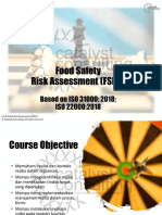 Food Safety Risk Assessment - 2020 Update Shared