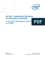 Intel. AN 907, Enabling 5G Wireless Acceleration in FlexRAN