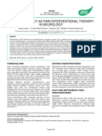 Radiofrequency As Pain Interventional Therapy in Neurology