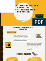 Proses Belajar Mengajar Di Komunitas