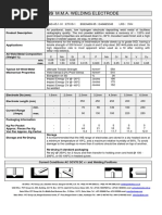 Wb35S M.M.A. Welding Electrode: Welding@wballoys - Co.uk