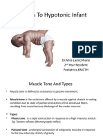 Approach To Hypotonic Infant 