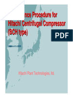 Maintain Hitachi Centrifugal Compressor (BCH Type