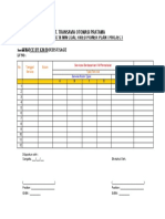 TOP - Form - Maintenance Schedule For LV