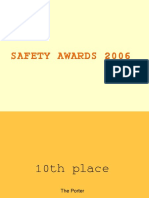 Safety Awards 2006