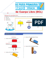 Diagrama de Cuerpo Libre DCL para Cuarto de Primaria