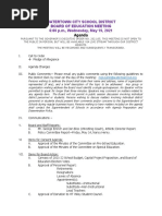 Watertown City School District Board of Education Agenda May 19, 2021