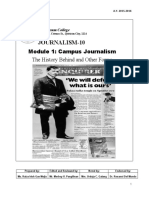 Angelicum College Campus Journalism History