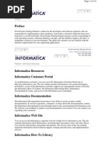 Informatica Getting Started Guide